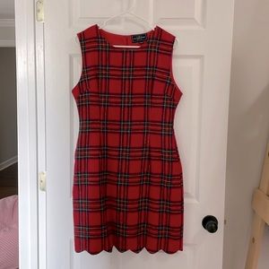Kiel James Patrick Stewart tartan dress